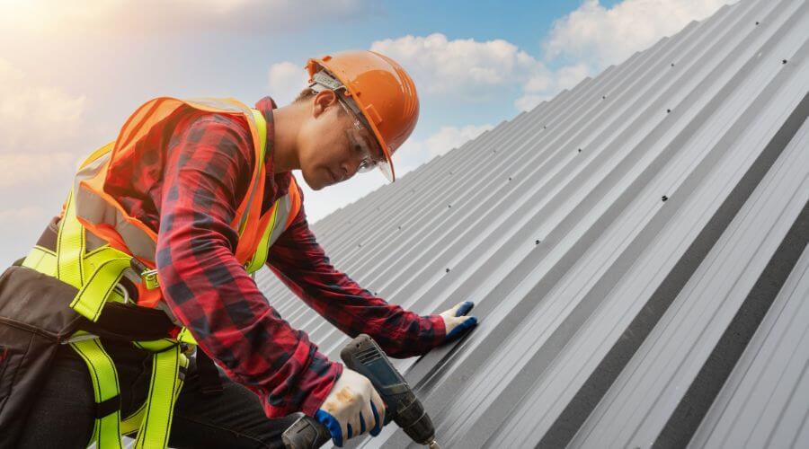 Professional metal roof installation in Solomon, KS